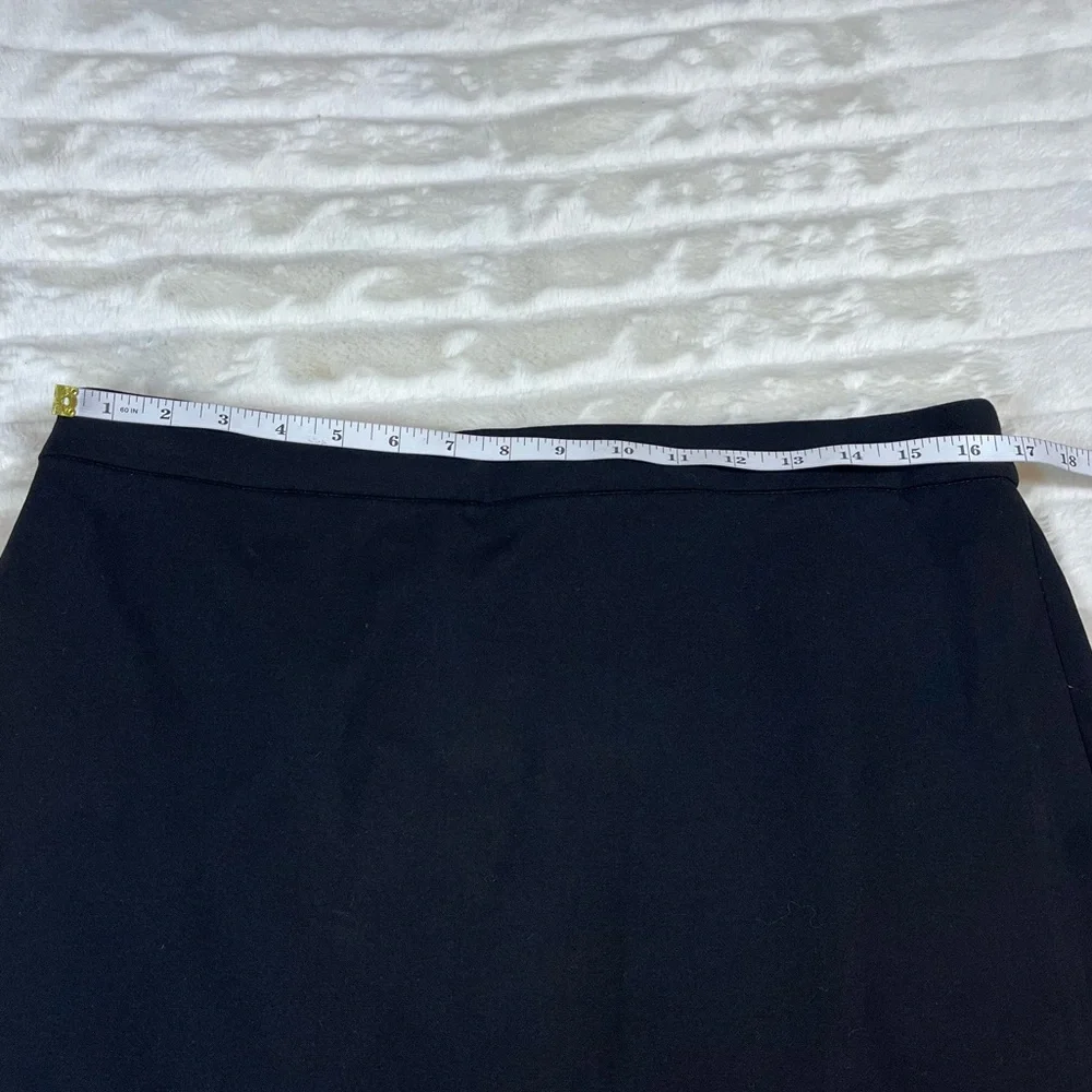 J. Crew No. 2 Womens 365 Black Preppy Size 10 Classic Fall Office Workwear Skirt